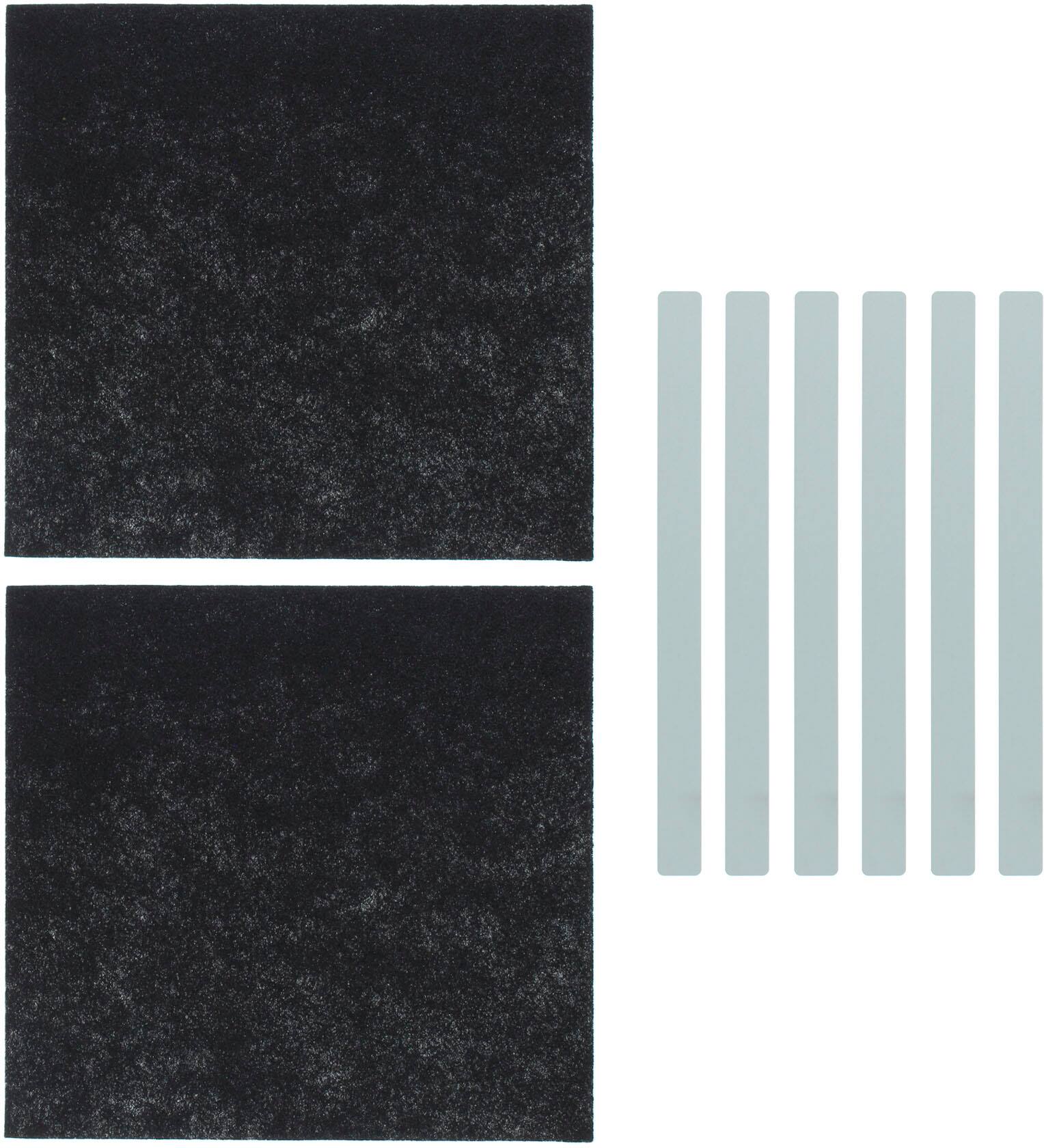 Front. Zephyr - Recirculating Kit for ZPY Range Hoods - Black.