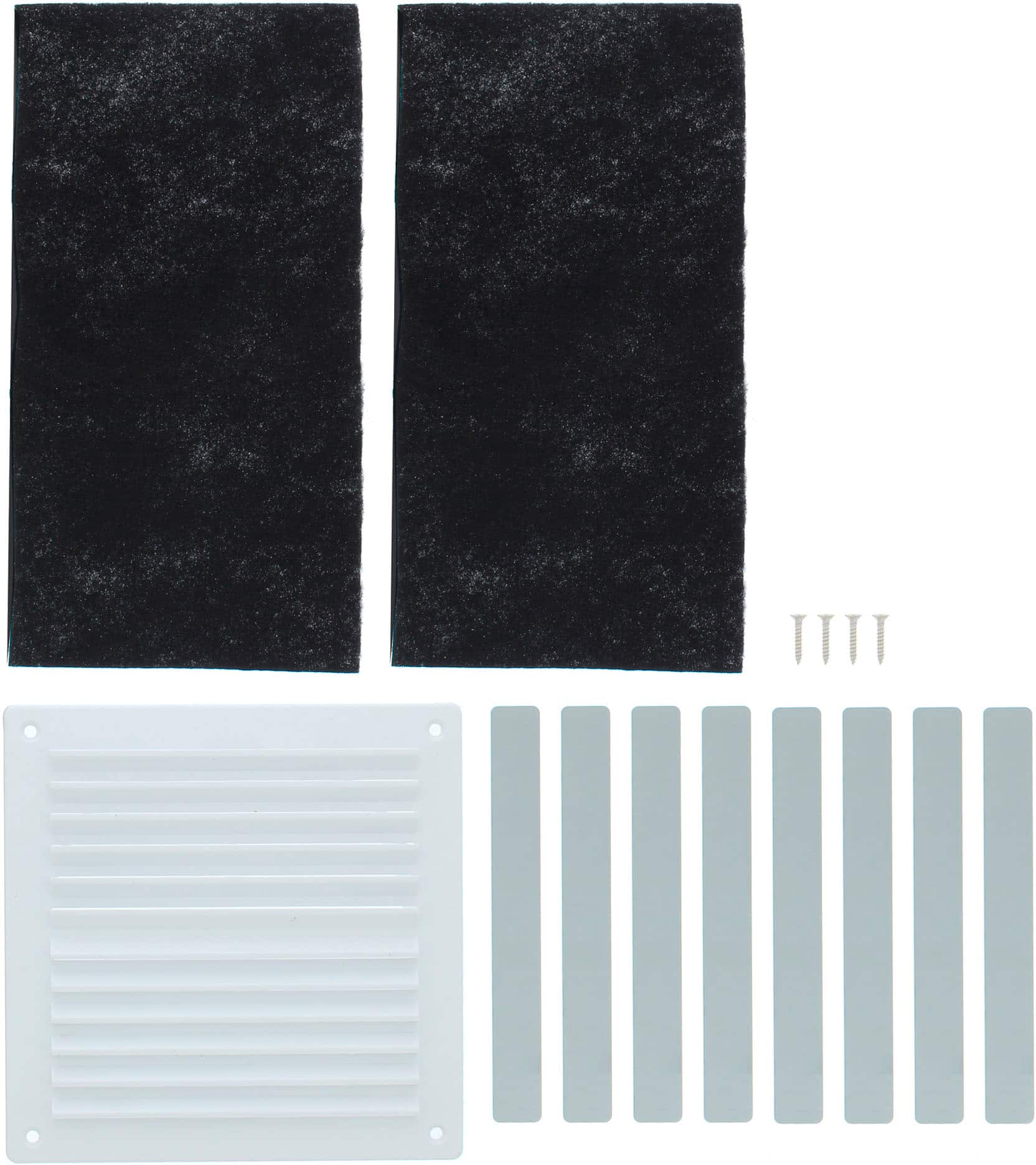 Front. Zephyr - Recirculating Kit for AK8000CS and AK8100BS Range Hoods - Black.