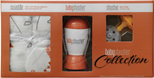 Baby Shusher - Sleep Soother Collection Gift Set - Orange