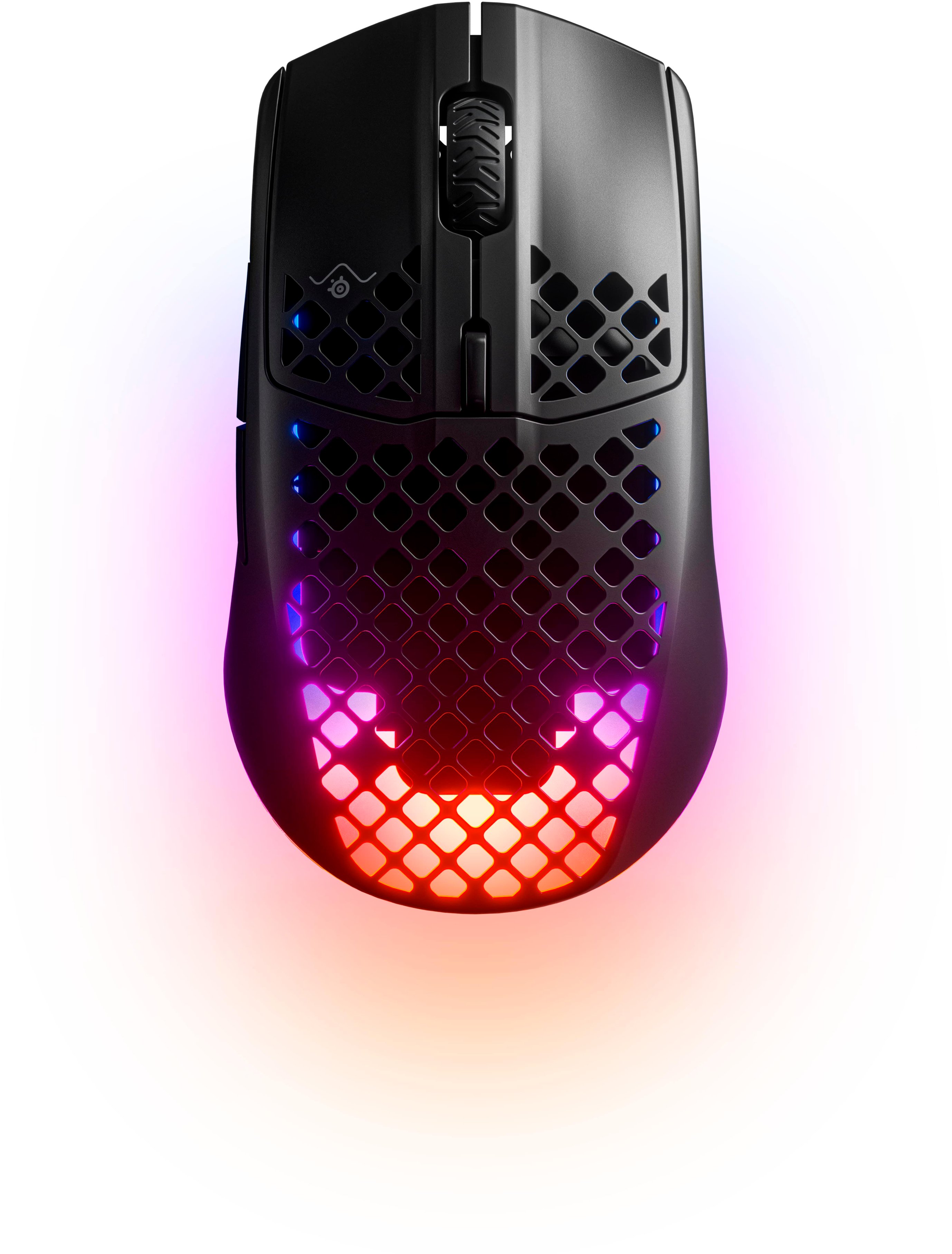 Super 62612 Optical Best Onyx - Gaming Wireless Light SteelSeries Buy Aerox Mouse Honeycomb RGB 3