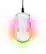 Back. SteelSeries - Aerox 3 Super Light Honeycomb Wired RGB Optical Gaming Mouse - Snow.