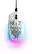 Front. SteelSeries - Aerox 3 Super Light Honeycomb Wired RGB Optical Gaming Mouse - Snow.