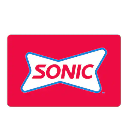 Front. Sonic - $25 App eGift Card.