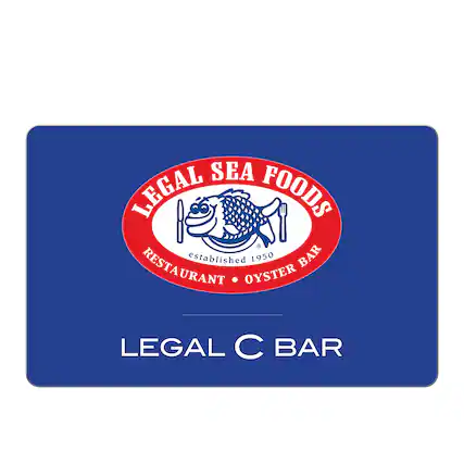 Front. Legal Sea Foods - $50 Gift Card.