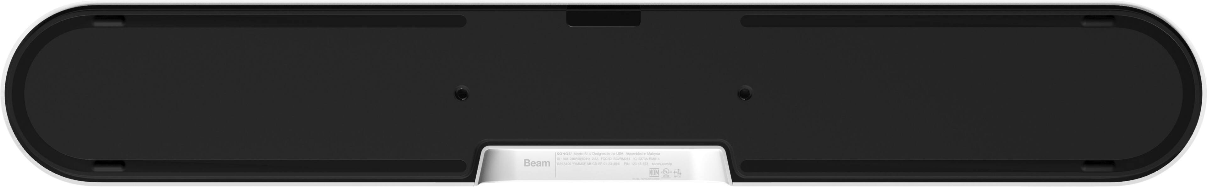 Back. Sonos - Geek Squad Certified Refurbished Beam (Gen 2) - White.