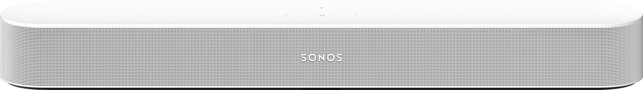 Front. Sonos - Geek Squad Certified Refurbished Beam (Gen 2) - White.