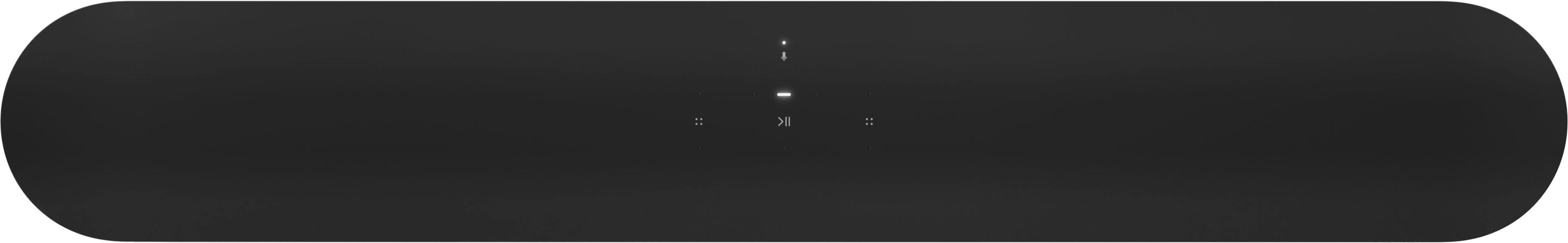 Angle. Sonos - Geek Squad Certified Refurbished Beam (Gen 2) - Black.