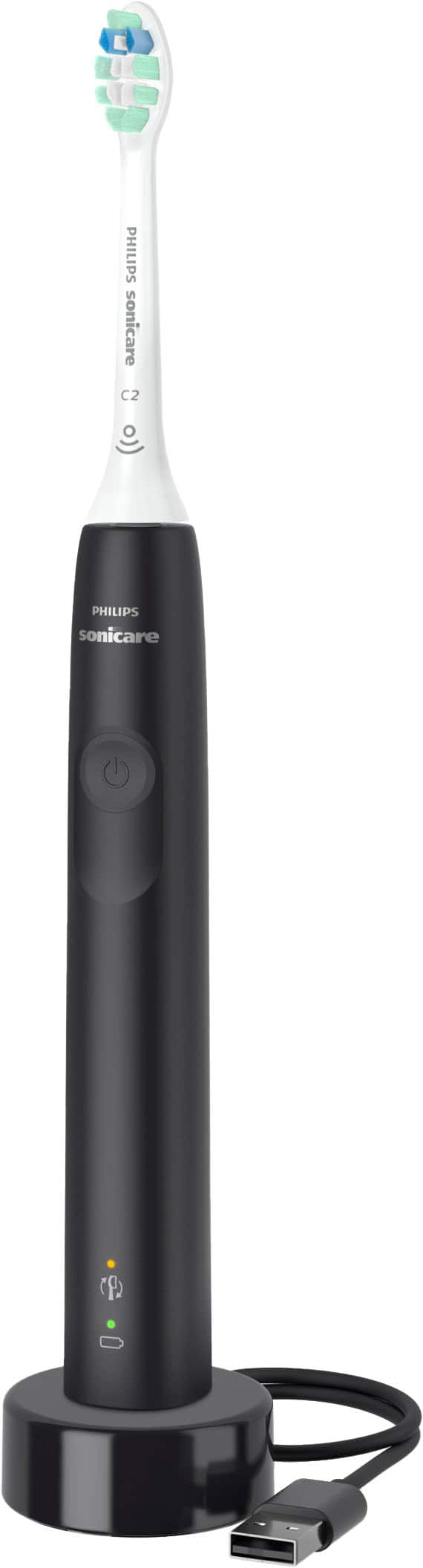 Alt View 17. Philips Sonicare - 4100 Power Toothbrush - Black.
