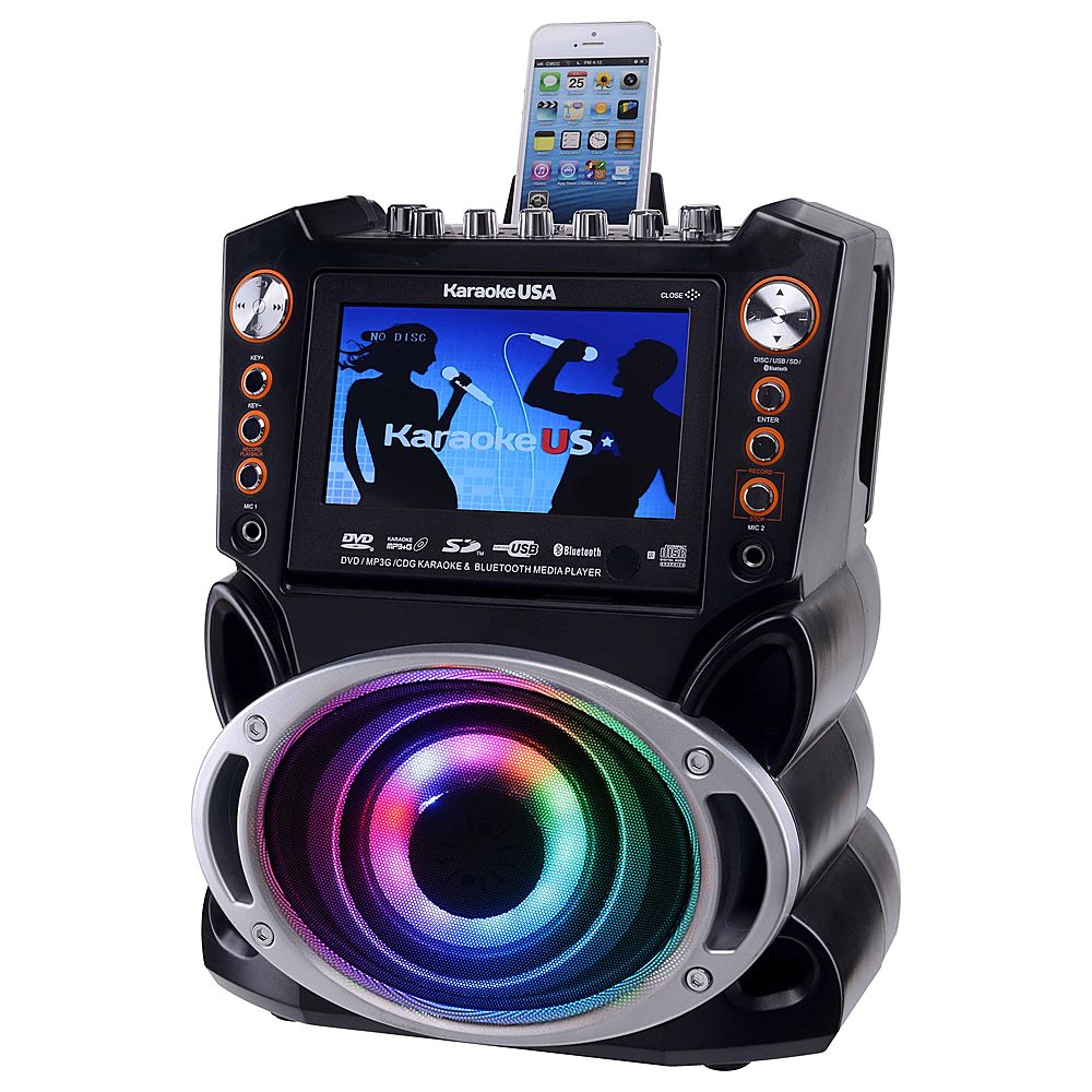 Singing Machine CD+G Bluetooth Karaoke System Black STVG890BTBK - Best Buy