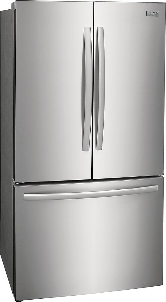 Angle. Frigidaire - Gallery 28.8 Cu. Ft. French Door Refrigerator - Stainless Steel.
