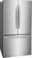 Angle. Frigidaire - Gallery 28.8 Cu. Ft. French Door Refrigerator - Stainless Steel.