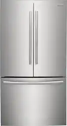 Frigidaire - Gallery 28.8 Cu. Ft. French Door Refrigerator with Internal Water Dispenser - Stainless Steel - Front_Zoom
