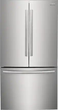 Front. Frigidaire - Gallery 28.8 Cu. Ft. French Door Refrigerator - Stainless Steel.