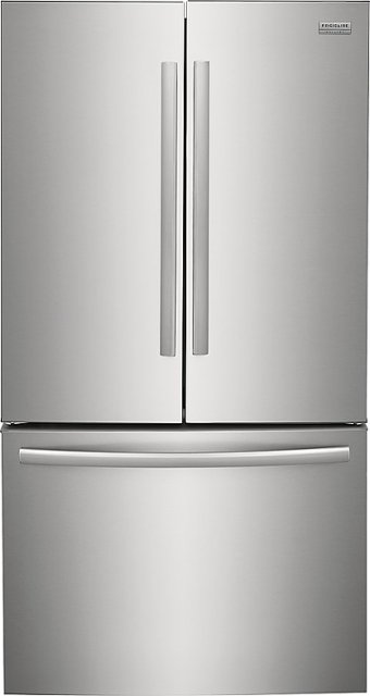 Front. Frigidaire - Gallery 28.8 Cu. Ft. French Door Refrigerator - Stainless Steel.