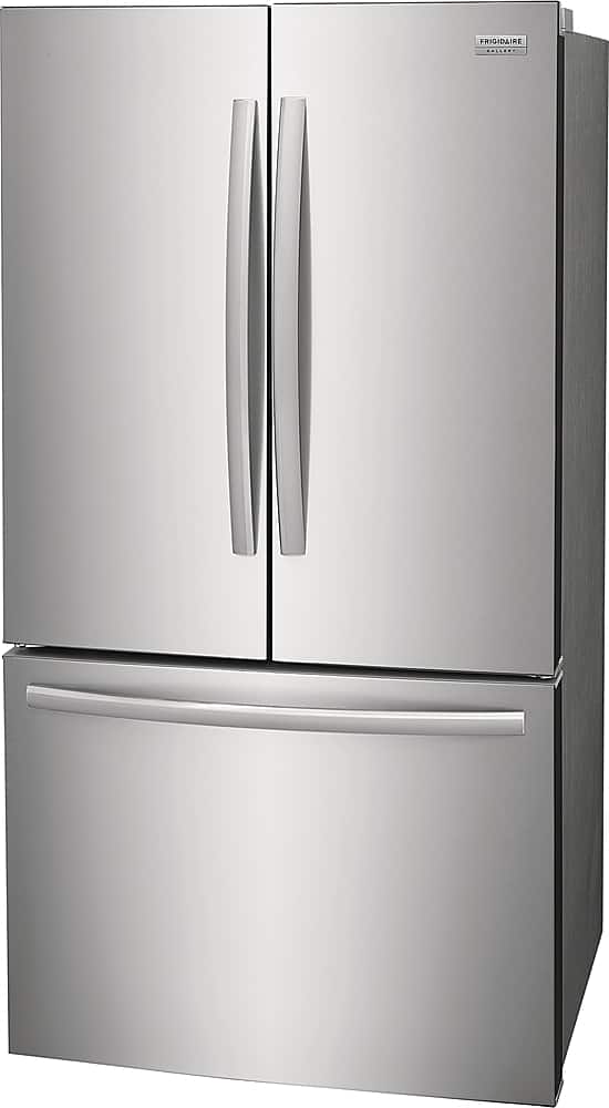 Left. Frigidaire - Gallery 28.8 Cu. Ft. French Door Refrigerator - Stainless Steel.