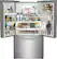 Alt View 3. Frigidaire - 22.6 Cu. Ft. Counter-Depth French Door Refrigerator - Stainless Steel.