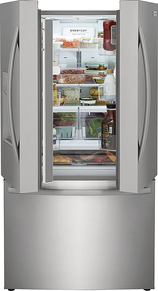 23.3 Cu. Ft. French Door Counter-Depth Refrigerator Stainless