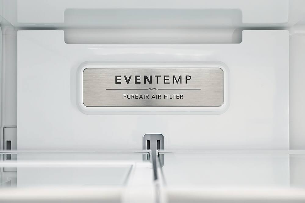 Alt View 15. Frigidaire - Gallery 27.8 Cu. Ft. French Door Refrigerator - Black Stainless Steel.