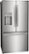 Angle. Frigidaire - Gallery 22.6 Cu. Ft. Counter-Depth French Door Refrigerator - Stainless Steel.