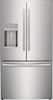 Front. Frigidaire - Gallery 22.6 Cu. Ft. Counter-Depth French Door Refrigerator - Stainless Steel.