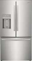 Frigidaire - Gallery 22.6 Cu. Ft. Counter-Depth French Door Refrigerator - Stainless Steel - Front_Zoom