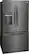 Angle. Frigidaire - 27.8 Cu. Ft. French Door Refrigerator - Black Stainless Steel.