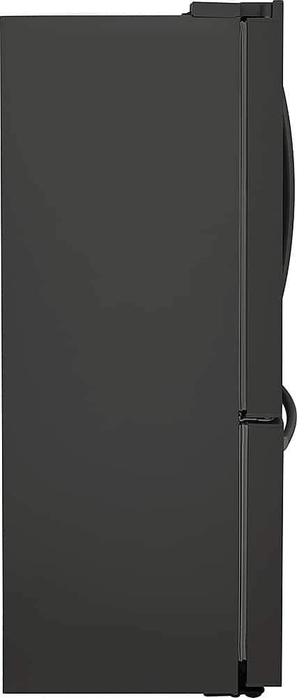 Alt View 12. Frigidaire - Gallery 22.6 Cu. Ft. Counter-Depth French Door Refrigerator - Black Stainless Steel.