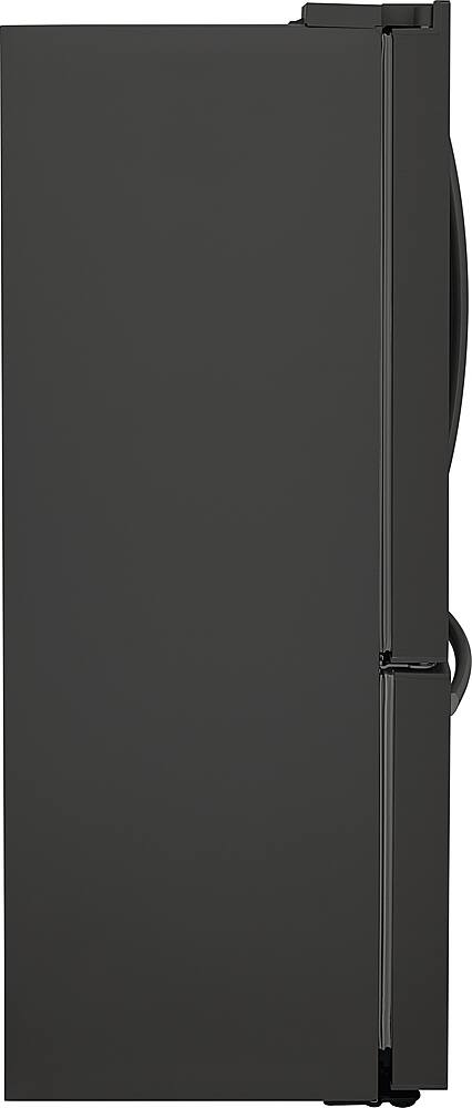 Alt View 12. Frigidaire - Gallery 22.6 Cu. Ft. Counter-Depth French Door Refrigerator - Black Stainless Steel.
