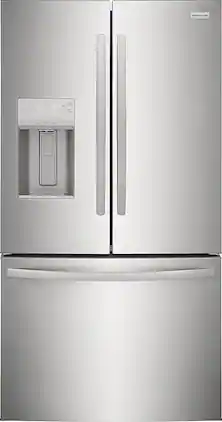 Frigidaire - 27.8 Cu. Ft. French Door Refrigerator - Stainless Steel