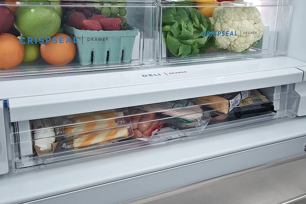 Alt View 12. Frigidaire - 27.8 Cu. Ft. French Door Refrigerator - Stainless Steel.