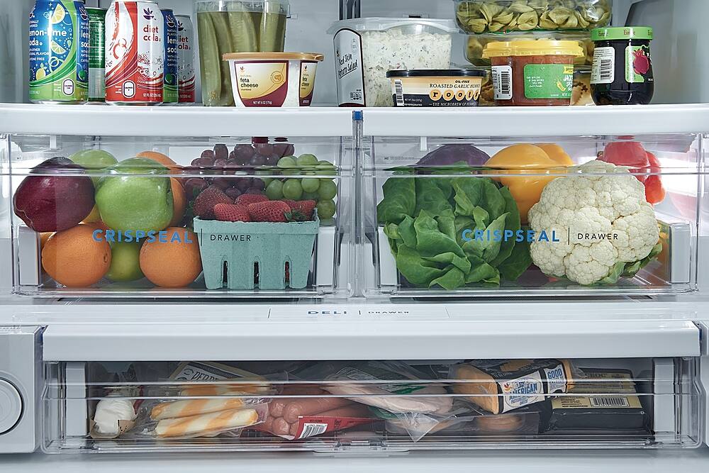 Alt View 14. Frigidaire - 27.8 Cu. Ft. French Door Refrigerator - Stainless Steel.