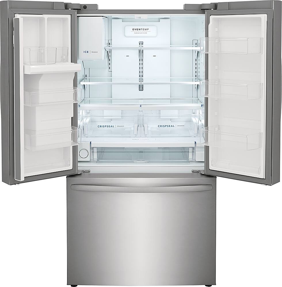 Alt View 3. Frigidaire - 27.8 Cu. Ft. French Door Refrigerator - Stainless Steel.