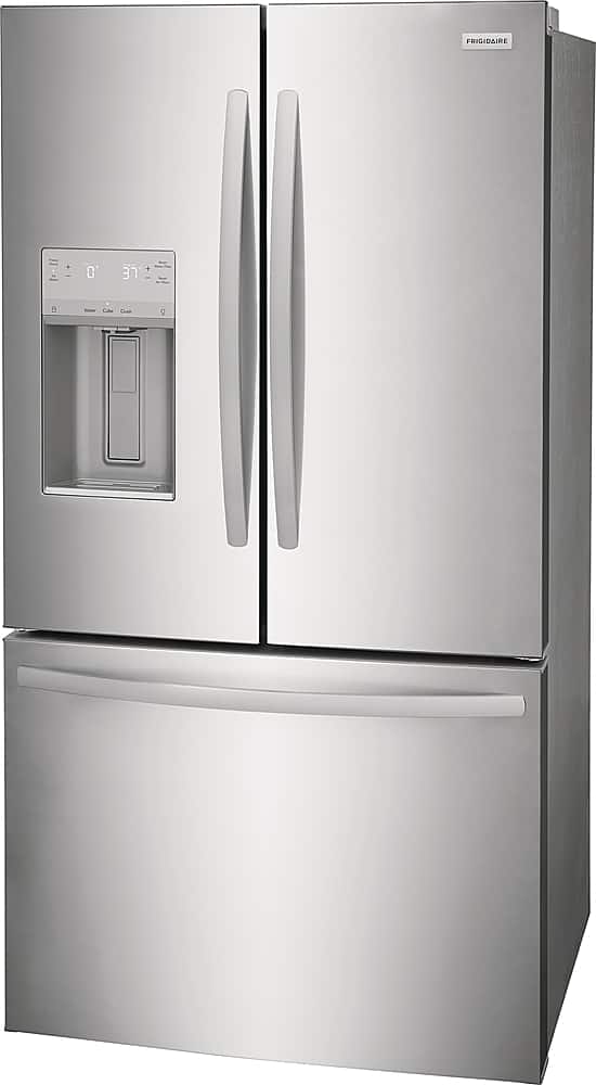 Left. Frigidaire - 27.8 Cu. Ft. French Door Refrigerator - Stainless Steel.