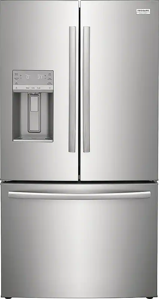 Frigidaire - Gallery 27.8 Cu. Ft. French Door Refrigerator with Adjustable Temp Drawer - Smudge Proof Stainless Steel