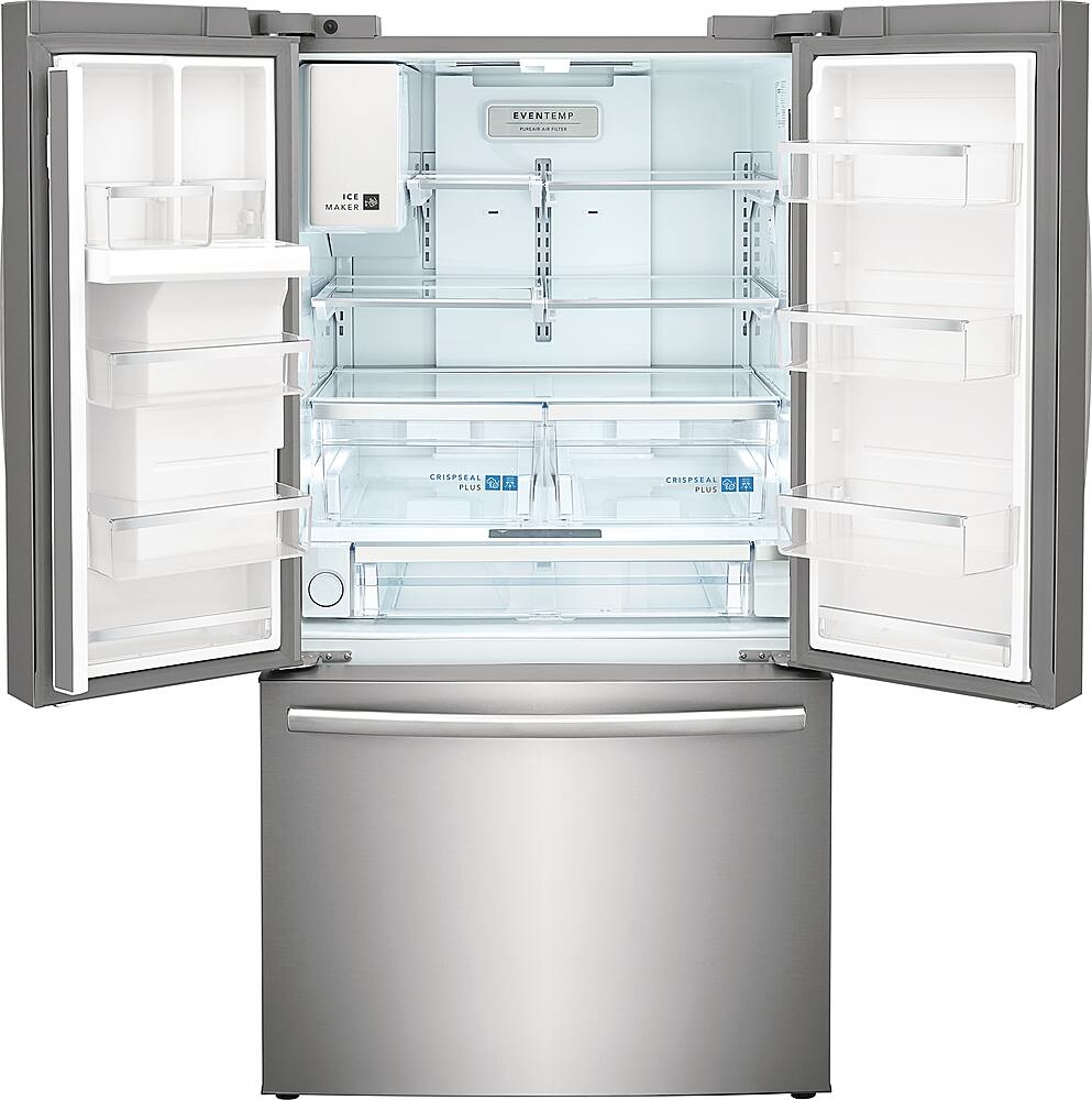 Alt View 4. Frigidaire - Gallery 27.8 Cu. Ft. French Door Refrigerator - Stainless steel.