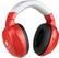 Angle. Lucid Hearing - Bluetooth HearMuffs for Children - Hearing Protection Ear Muffs Ideal for Kids 5-10 Years Old - RED.