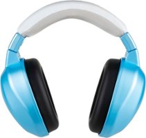 Lucid Audio - Bluetooth HearMuffs for Infant/Toddler - Hearing Protection for Infant/Toddler 0-4 Years Old - BLUE - Front_Zoom