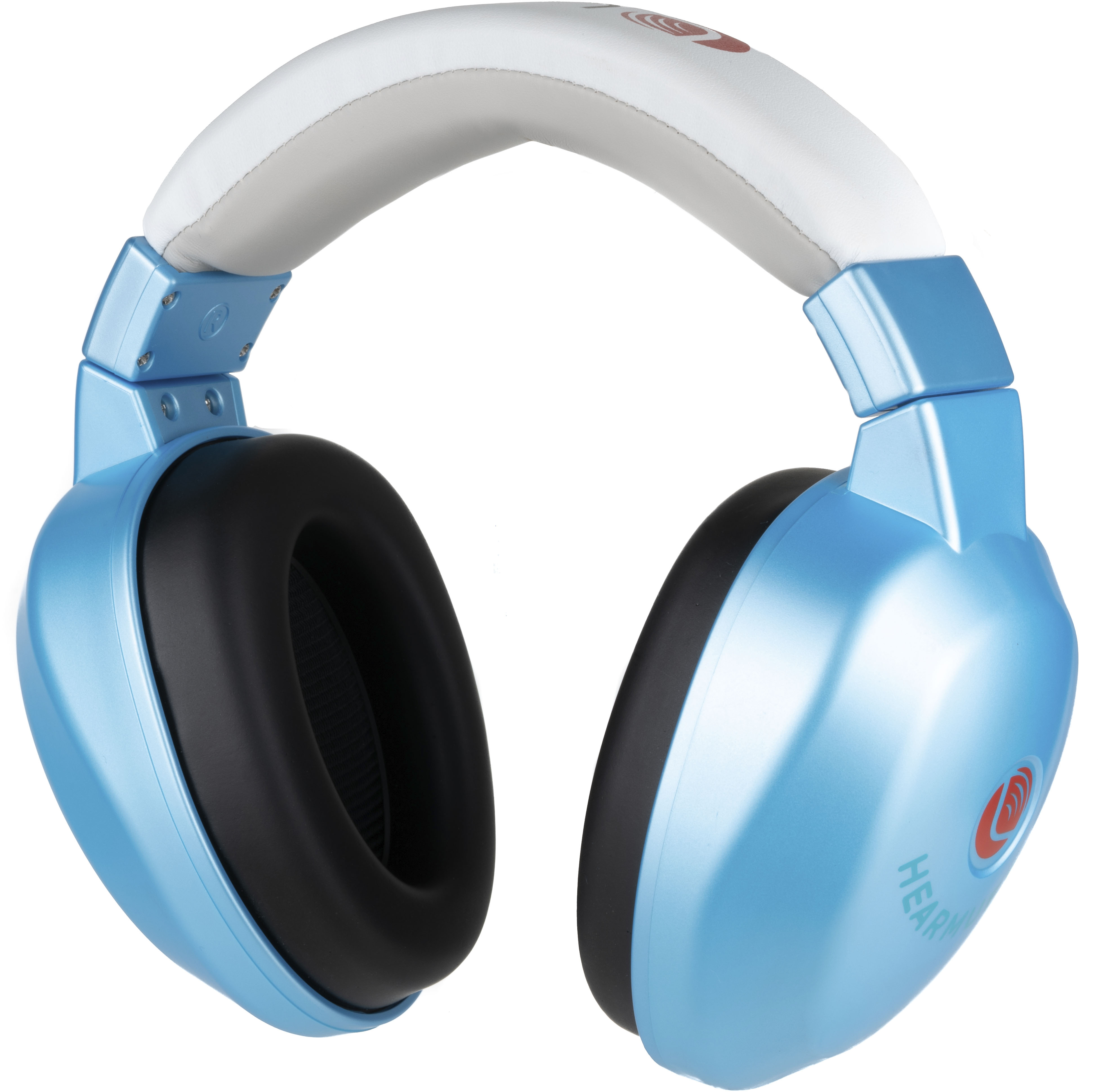 Left View: Lucid Hearing - Bluetooth HearMuffs for Infant/Toddler - Hearing Protection for Infant/Toddler 0-4 Years Old - BLUE