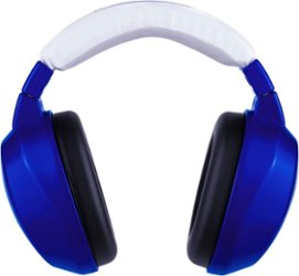 Lucid Hearing - Bluetooth HearMuffs for Children - Hearing Protection Ear Muffs Ideal for Kids 5-10 Years Old - BLUE - Front_Zoom