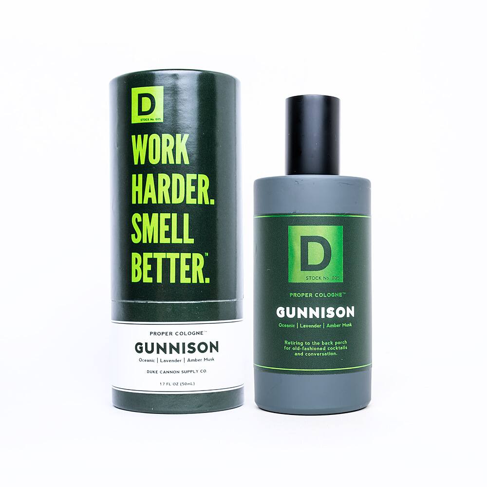 Angle View: Duke Cannon - Proper Cologne- Gunnison - Clear