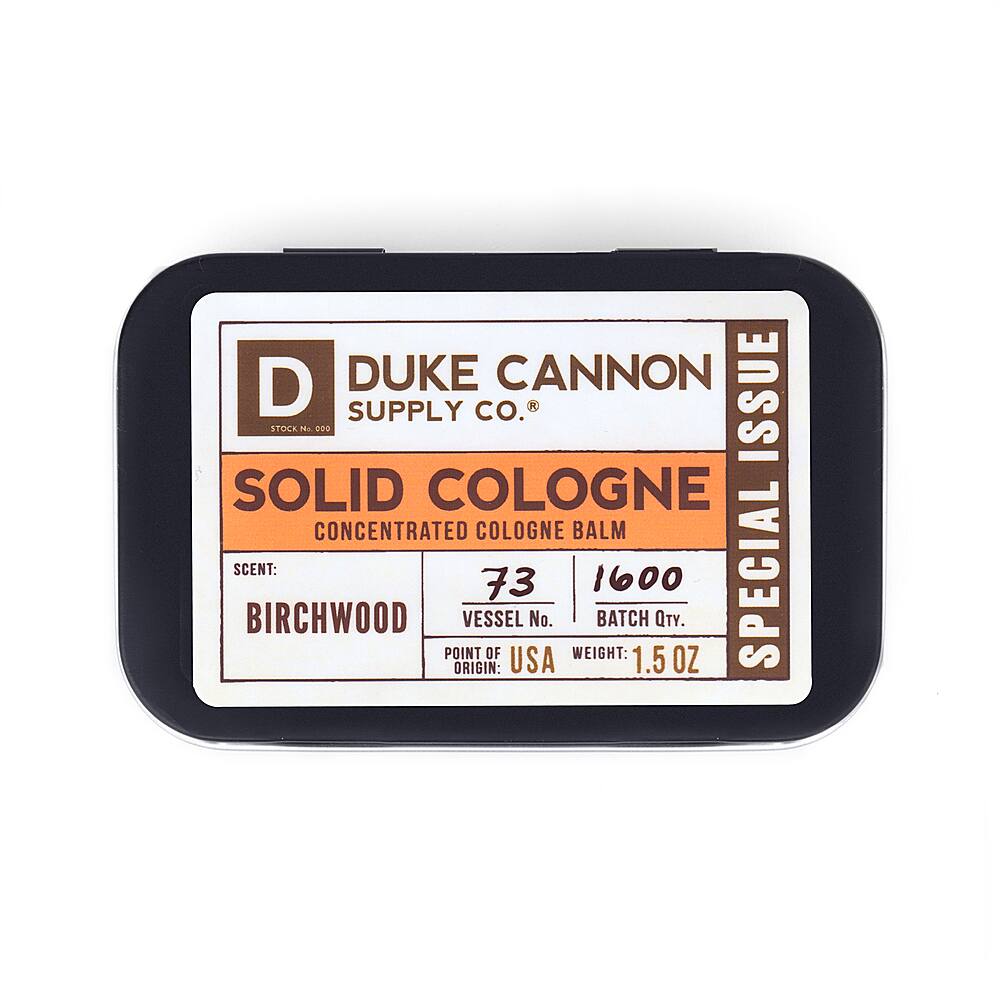 Angle View: Duke Cannon - Solid Cologne- Birchwood - Tan