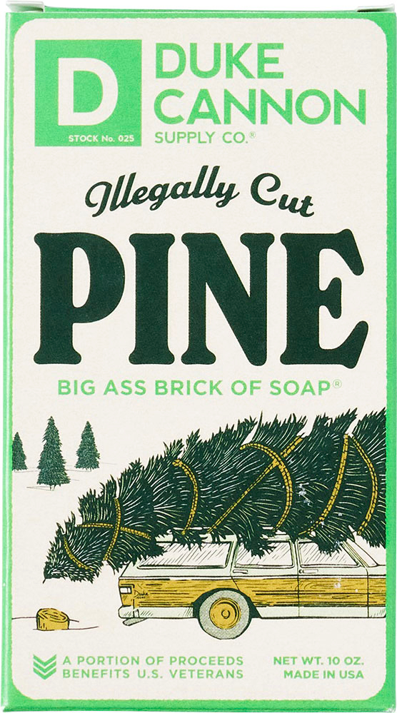 Angle View: Duke Cannon - Illegally Cut Pine Soap - Tan