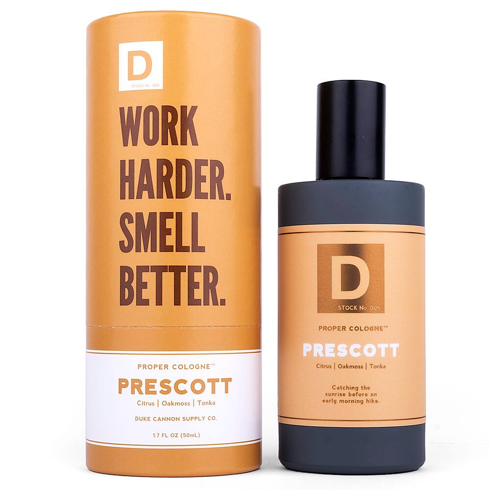 Angle View: Duke Cannon - Proper Cologne- Prescott - Clear