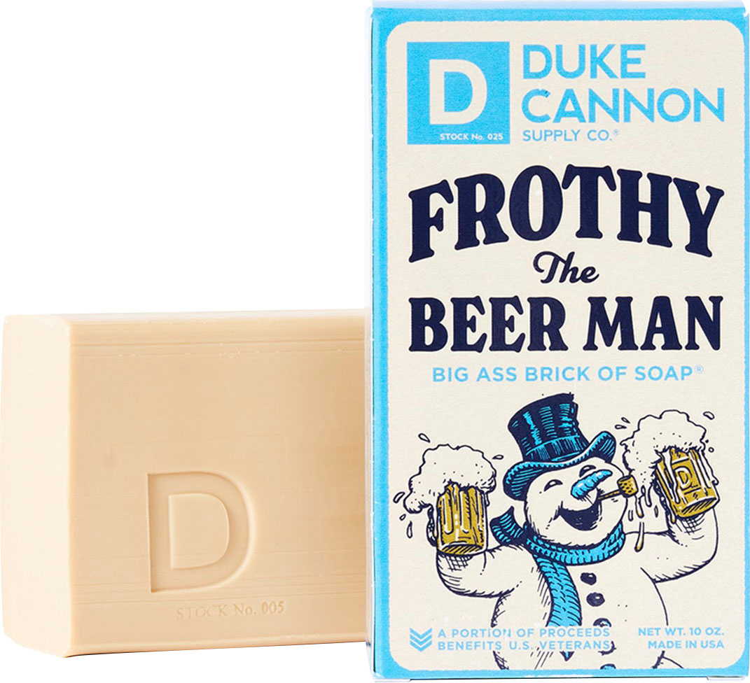 Angle View: Duke Cannon - Frothy the Beer Man Soap - Tan