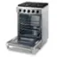 Alt View 11. Thor Kitchen - 3.7 Cu. Ft. Freestanding LP Range - Silver.