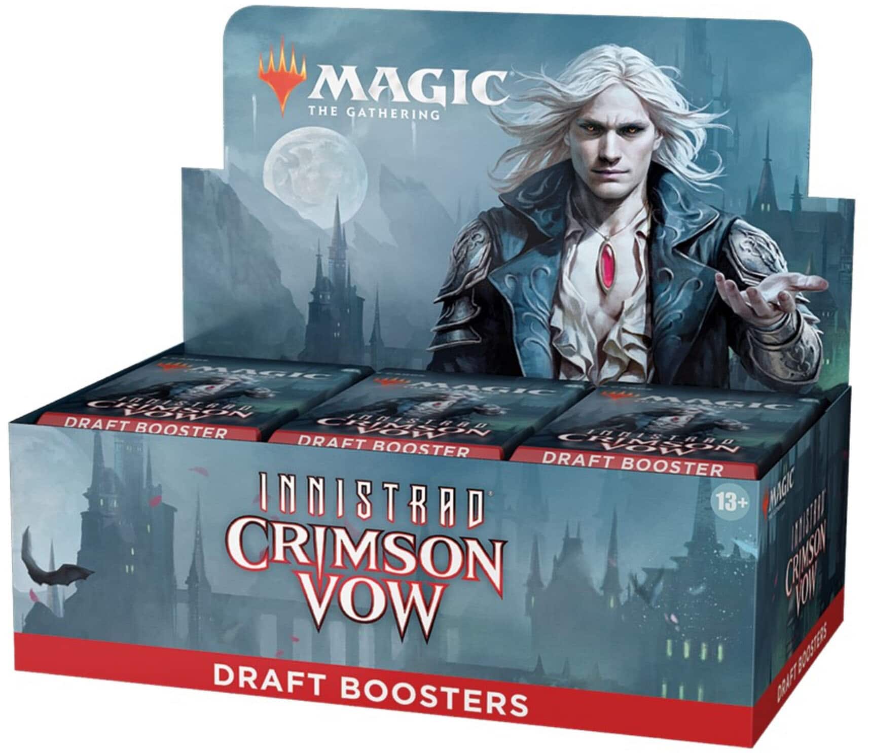 Best Buy Wizards of The Coast Magic The Gathering Innistrad Crimson Vow Draft Booster Box