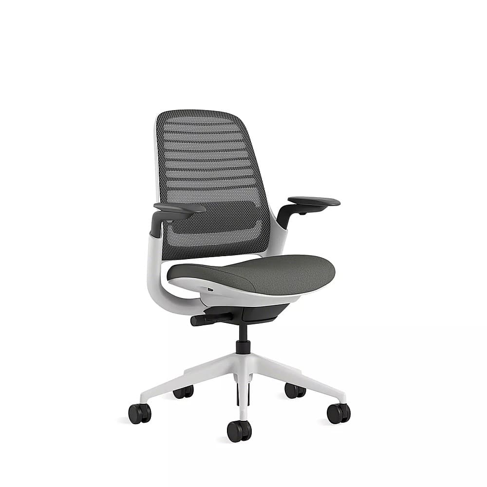 Angle. Steelcase - Series 1 Chair with Seagull Frame - Night Owl.