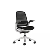 Steelcase - Series 1 Chair with Seagull Frame - Onyx - Angle_Zoom