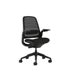 Steelcase - Series 1 Chair with Black Frame - Onyx - Front_Zoom
