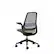 Front. Steelcase - Series 1 Chair with Black Frame - Onyx.